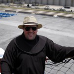 Colin on gangway