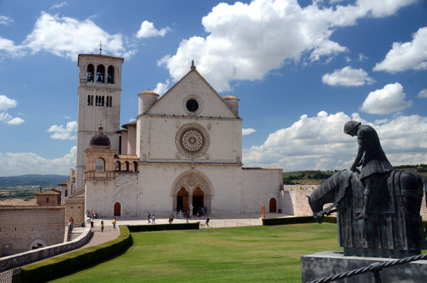 Basilica of St. Francis in Assisi, Italy
