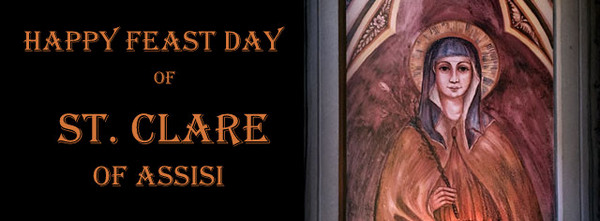 Happy Feast of St. Clare