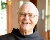 Fr. Humbert, 87, presides at Masses at St. Anthony Shrine.