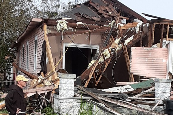 friar by home destroyed by hurricane