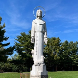 St. Francis statue