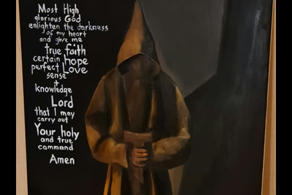 painting of St. Francis