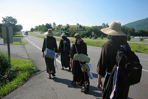 Walking Friars