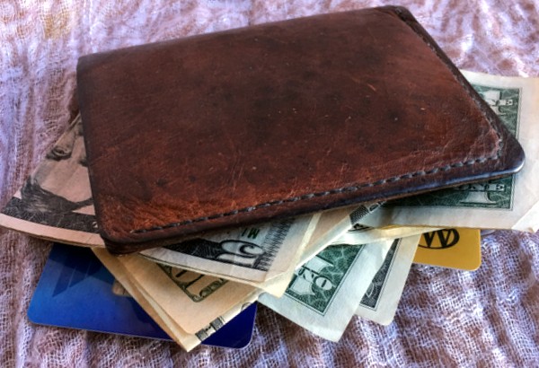 wallet with money